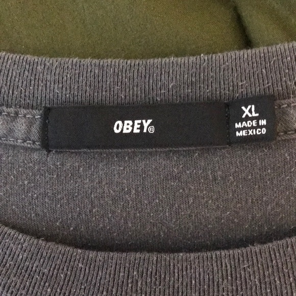 OBEY T-shirt long sleeve - Picture 2 of 2